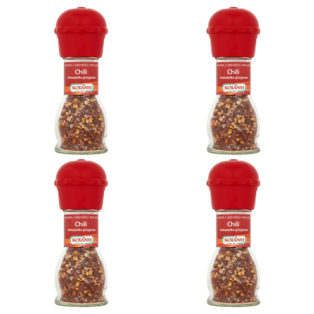Kotanyi Młynek Chili mieszanka przypraw 35g X4